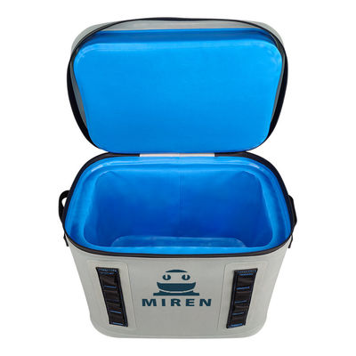 Gris claro 30 pueden suave prenda impermeable echada a un lado del refrigerador para el ODM del OEM de la comida campestre que acampa