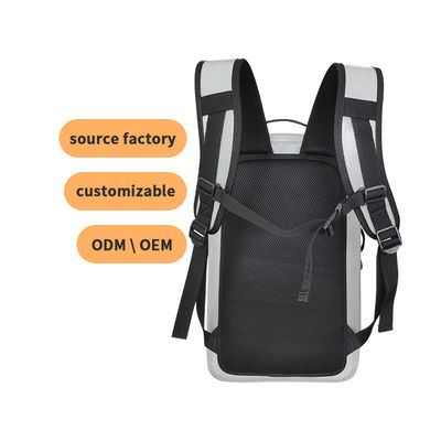 Color gris claro modificado para requisitos particulares de la mochila 25l de la prenda impermeable de TPU para al aire libre