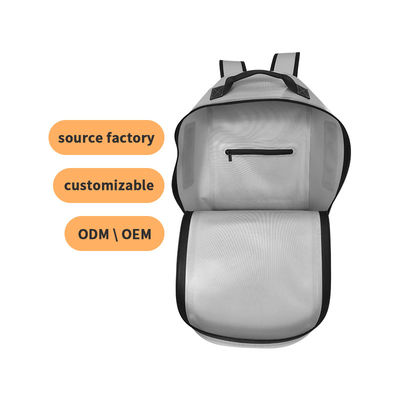 Color gris claro modificado para requisitos particulares de la mochila 25l de la prenda impermeable de TPU para al aire libre