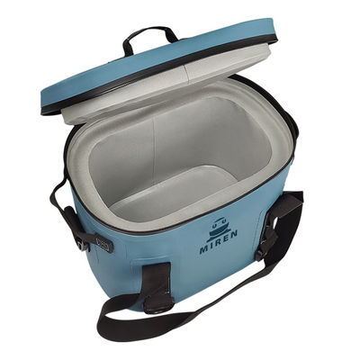 El color azul 12 puede un bolso más fresco, prenda impermeable aislada suave del bolso del almuerzo para la comida campestre