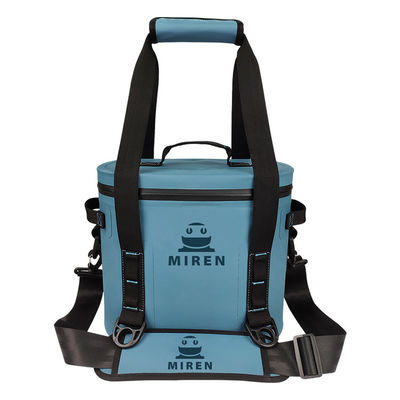 El color azul 12 puede un bolso más fresco, prenda impermeable aislada suave del bolso del almuerzo para la comida campestre