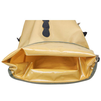 Material TPU Mochila Amarilla Impermeable 16L Ligero Multifuncional