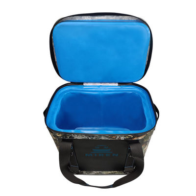Refrigerador echado a un lado suave cuadrado durable, prueba de derrames del bolso del refrigerador de 20 litros