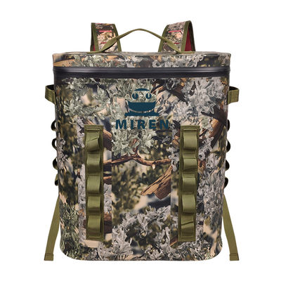enfriador de mochila con aislamiento de camuflaje a prueba de fugas 20L para ir de excursión a la comida campestre