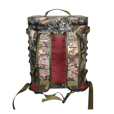 enfriador de mochila con aislamiento de camuflaje a prueba de fugas 20L para ir de excursión a la comida campestre