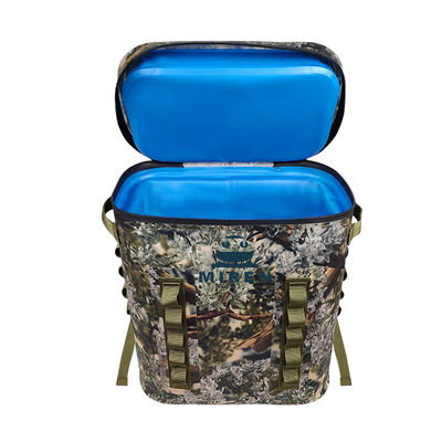 enfriador de mochila con aislamiento de camuflaje a prueba de fugas 20L para ir de excursión a la comida campestre
