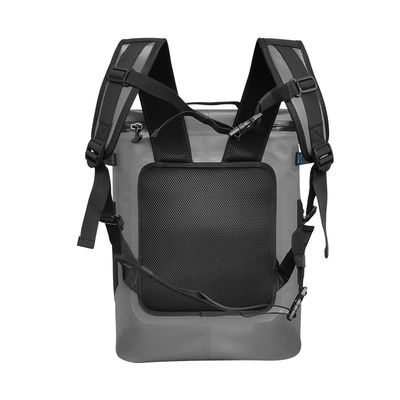 Refrigerador suave hermético gris oscuro, bolso más fresco 25L con el relleno aislado