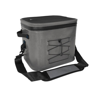 Color gris oscuro del bolso del refrigerador de la lata del cuadrado 24 para el ODM del OEM de las actividades al aire libre