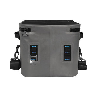 Color gris oscuro del bolso del refrigerador de la lata del cuadrado 24 para el ODM del OEM de las actividades al aire libre