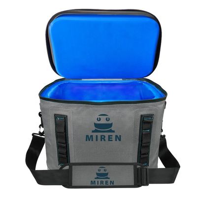 Bolsa térmica portátil suave de 20 l reutilizable para senderismo al aire libre Picnic