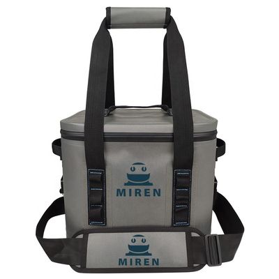 Material reutilizable durable de TPU del bolso del refrigerador de 24 latas para acampar que va de excursión