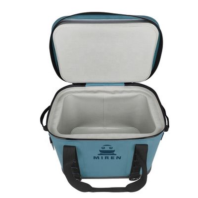 Bolsa térmica suave a prueba de fugas cuadrada de 18 litros resistente al agua reutilizable