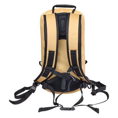 Mochila impermeable amarilla ligera de 13 litros para deportes al aire libre