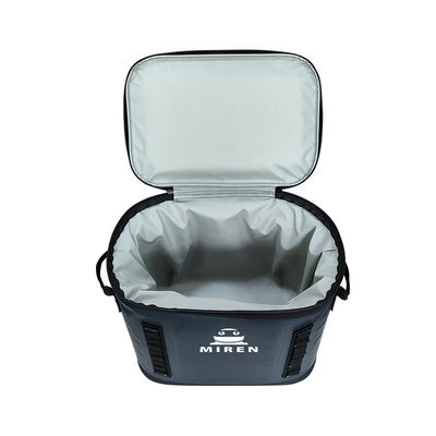 La cremallera está cosida 30 bolsas de refrigerador de lata 20L bolsas de refrigerador suave de gran capacidad para picnics y viajes a la playa