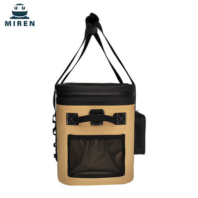 Bolsa de refrigerador personalizable de 20L en TPU de caqui aislada y a prueba de fugas Contiene hasta 30 latas de cerveza o bebidas