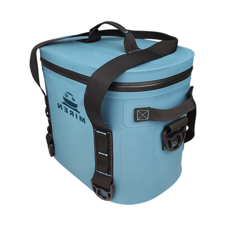 El color azul 12 puede un bolso más fresco, prenda impermeable aislada suave del bolso del almuerzo para la comida campestre
